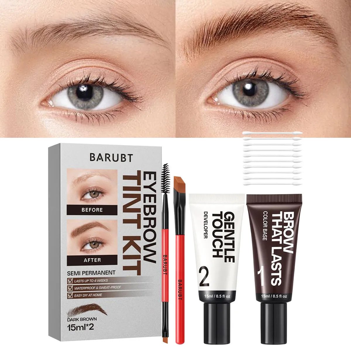 🔥HOT SALE🔥✨Semi-Permanent Eyebrow Tint Kit 🌟