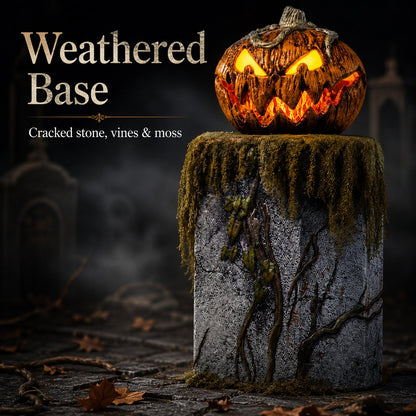 🎃 Bone‑Chilling Pop‑Open Pumpkin Light for Spooky Halloween Vibe