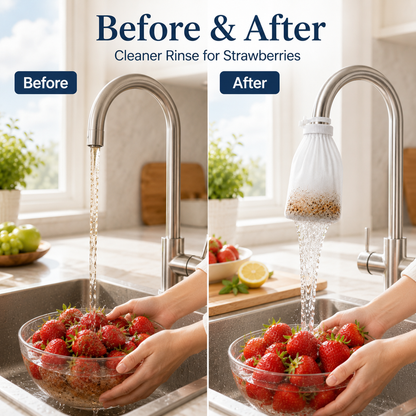 🚰 Universal Cotton Faucet Filter Bags