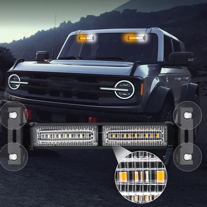 🎉High-Visibility LED Strobe Light Bar