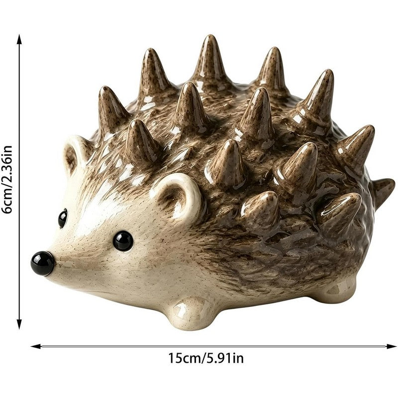 🎁 Save 55% Today! ✨ Cute Resin Hedgehog Ring & Trinket Holder