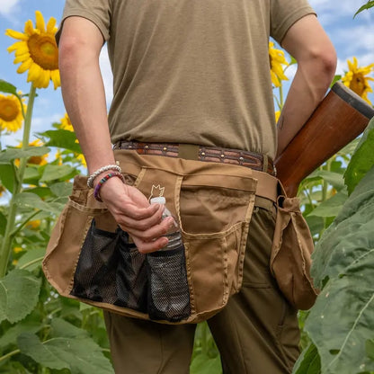 🔥Dove Belt – Versatile Hunting & Shooting Belt with Modular Pouch System, Adjustable Elastic Waistband, Water-Resistant Canvas, Quick-Access Shell Storage & Game Pouch