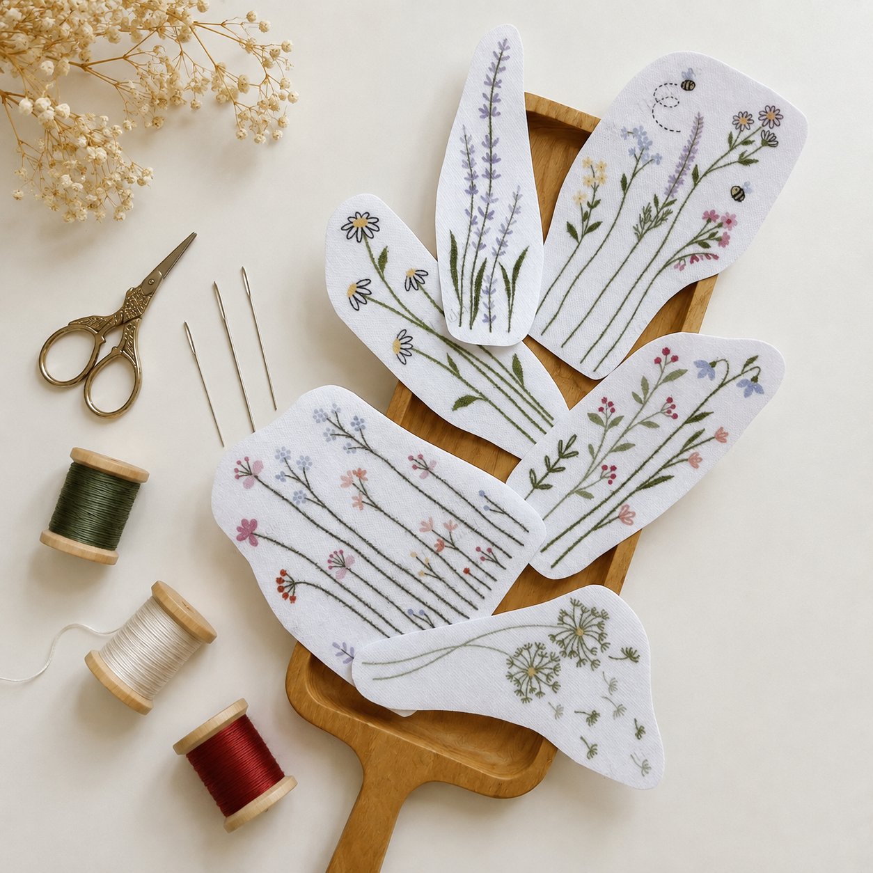 🎁LAST DAY 49% OFF-Christmas Santa Xmas Theme Patterns Embroidery Patterns - Stick & Stitch For Beginners
