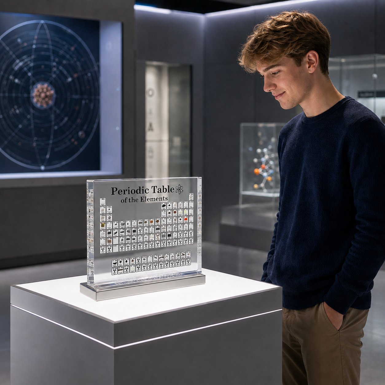 Immersive Real Element Specimen Collection Science Collector Desktop Specimen