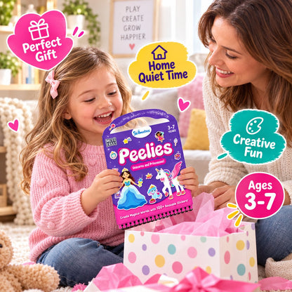 🔥HOT SALE🔥🌈 Reusable Sticker Activity Book — 100+ Stickers for Creative Play