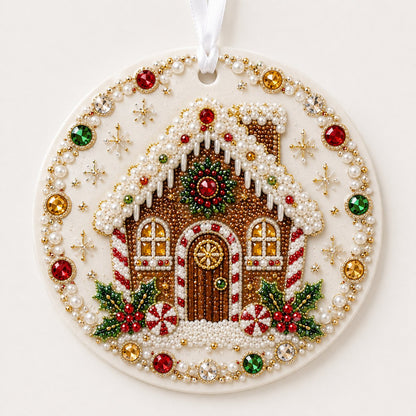 ⏳ Last Day 49% OFF – 🎄Beginner-Friendly DIY Pearl & Gem Christmas Ornament Kit Collection | 6 Festive Designs with Pearl-Style Beads, Faceted Gems & Raised Holiday Details ✨