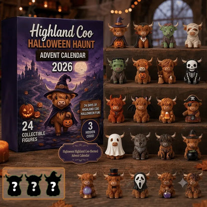 Highland Coo Halloween Haunt 2026 Advent Calendar