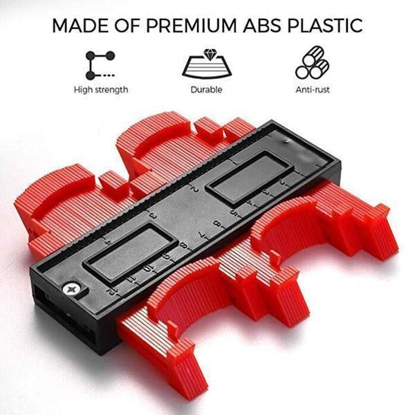 📐💪 Easy Shape Contour Gauge Duplicator – Perfect for DIY, Precise Tracing & Transfers 🔧