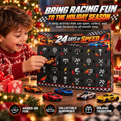🏎️ RaceRush™ 24-Day Racing Advent Calendar