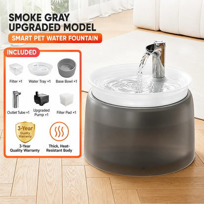 Filtered Cat Water Fountain – Circulating Pet Drinking Station