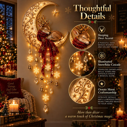 Moonlit Deer Starfall Wall Light™