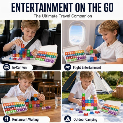 🔥Last Day 49% OFF !! ⏰Magnetic Alphabet Number Cubes for Children