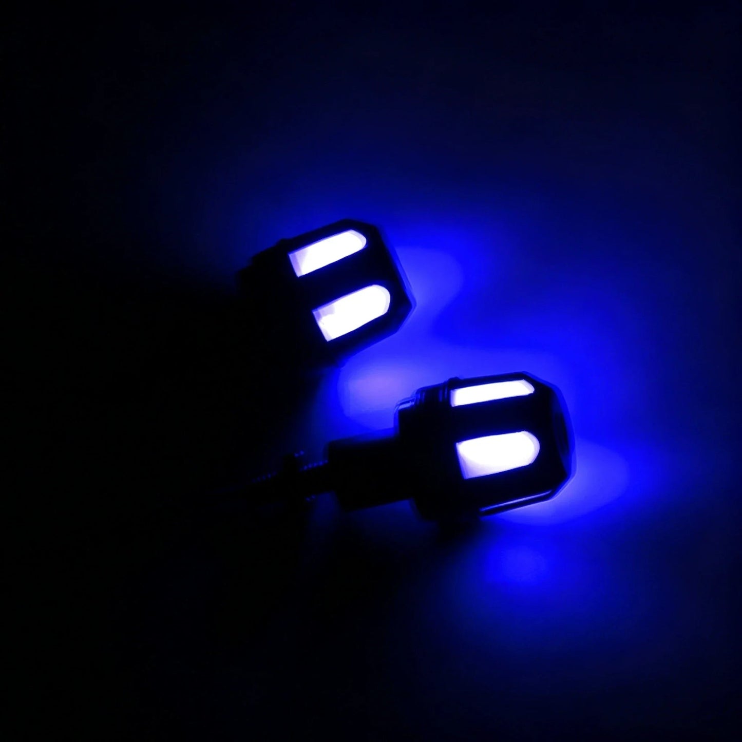 🎉⚡ LED Motorcycle Bar End Turn Signals – 4 Colors, Universal Fit 99% of Models⚡