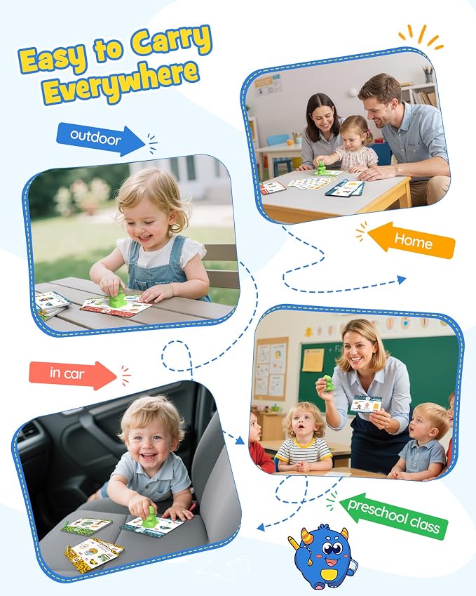 Dinosaur Talking Pen with Phonics Cards