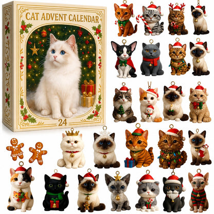 🐱🎄Advent Calendar 2026 Cat Advent Calendar - Giftfor Adults Friends CatOwners and Lovers Christmas Holiday Countdown Gift