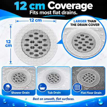 Disposable Drain Hair Catcher – Stop Hair Before It Clogs Your Drain 🚿🛒