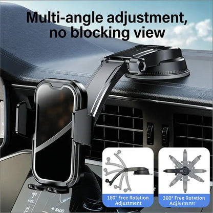 🚗 Adjustable Car Phone Mount – Suction Cup Holder for Dashboard & Windshield