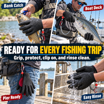Pro Waterproof & Anti-Slip Fishing Glove for Secure Catch 🎣