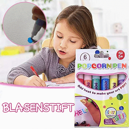 Magic Puffy 3D Art Pens – Heat-Activated Craft Markers