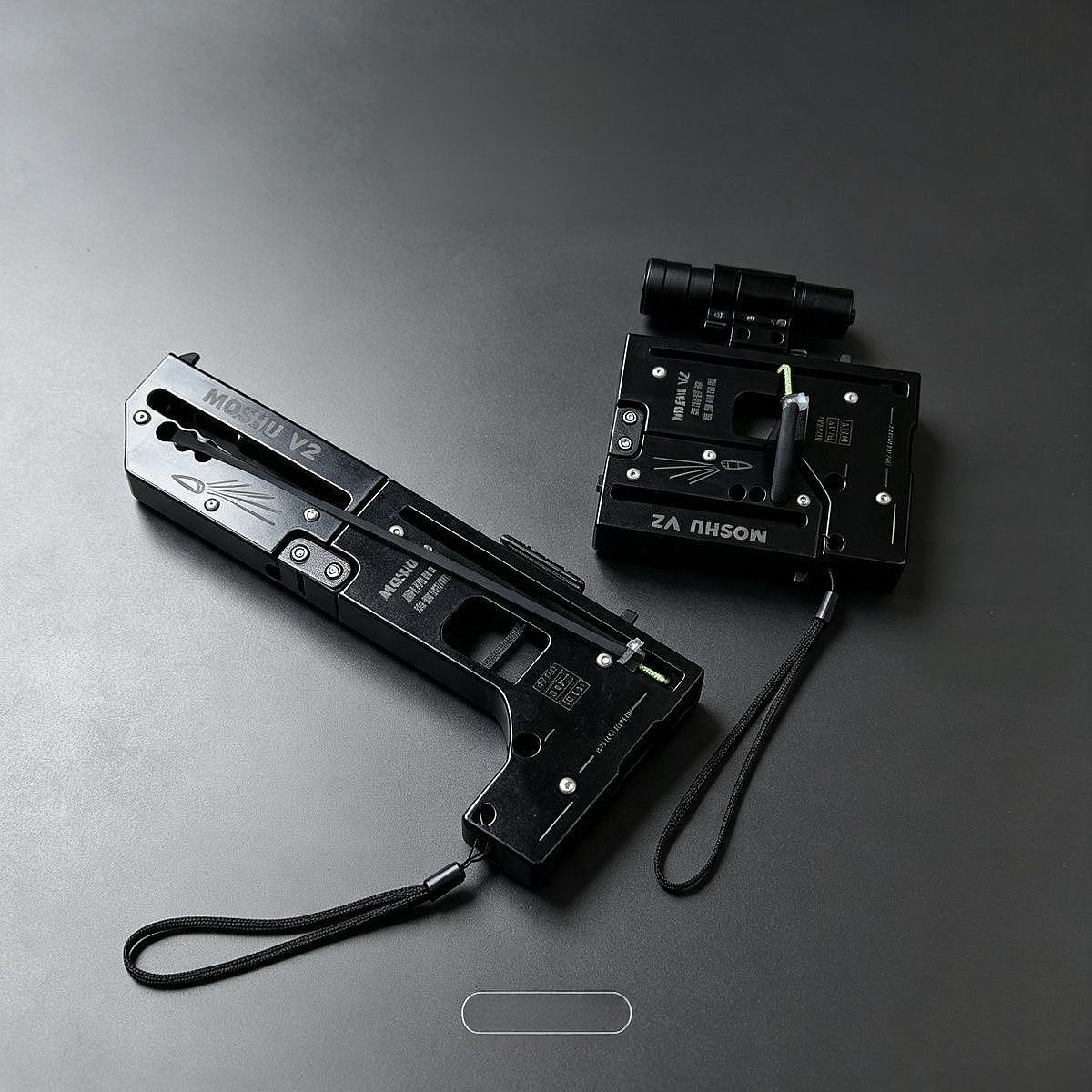 Moshuv2 Metal Enhanced Card Slingshot