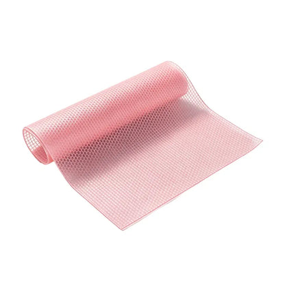 ⭐🧊50% OFF NOW! Waterproof EVA Fridge Shelf Liners‑Anti‑Slip Refrigerator Mats, Cut‑to‑Size Washable Fridge Drawer Protector for Kitchen Refrigerator Organization