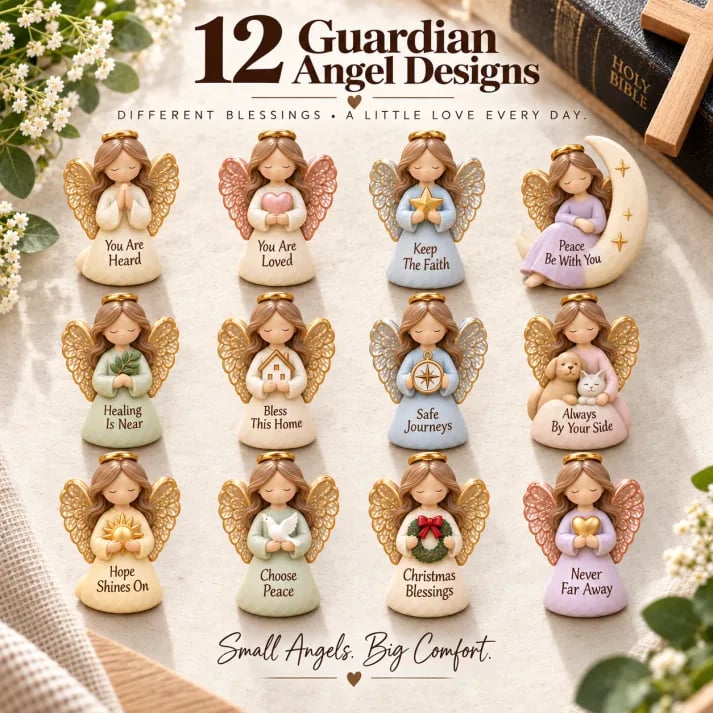 🔥Last Day 49% OFF - 👼💕12 Pocket Guardian Angels – 🎁Little Blessing Keepsake Gifts