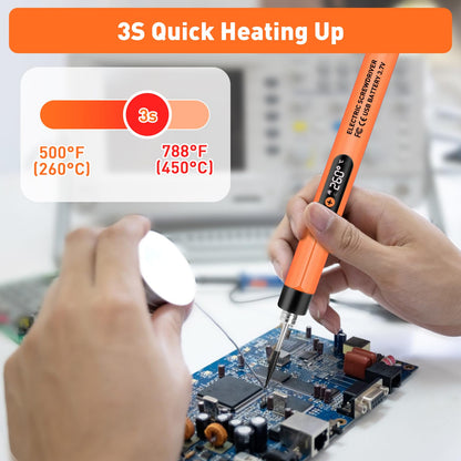Mini Cordless Soldering Iron Kit