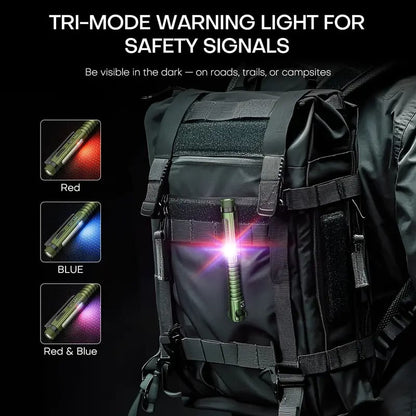 🔦 Ultimate 11-in-1 EDC Tactical Flashlight🔥