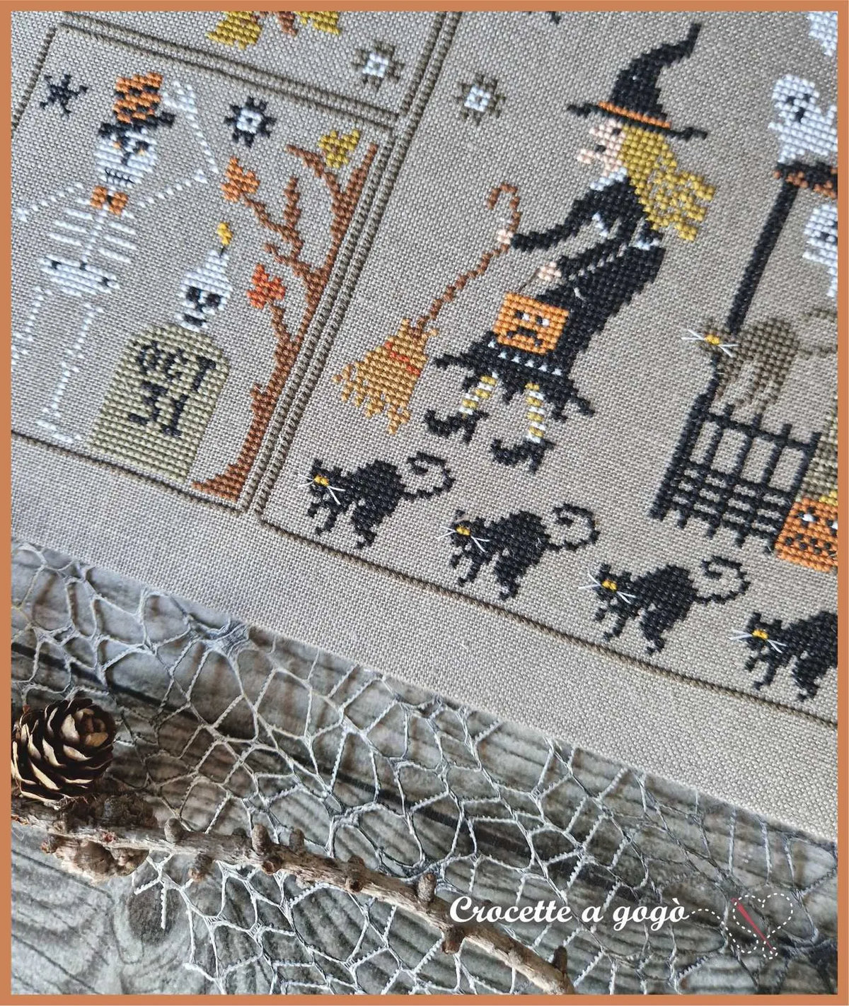 Happy Halloween Cross-Stitch Kit