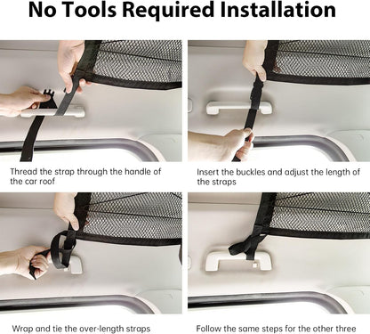 Car Ceiling Cargo Net