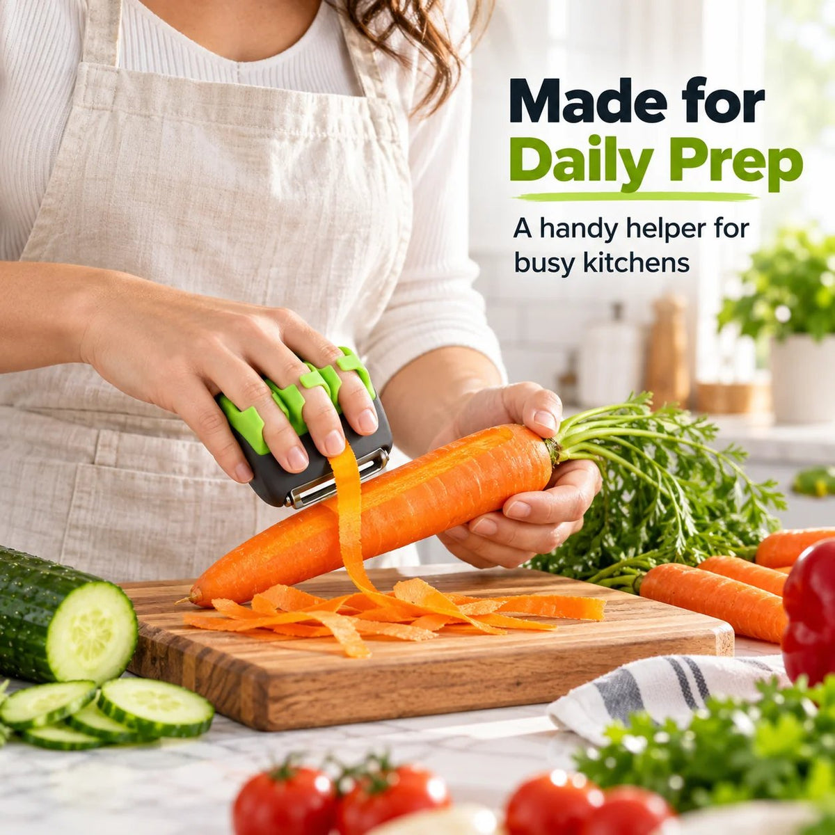 🔥 Buy 1 Get 1 Free: 2-Pack Handheld Vegetable Peelers