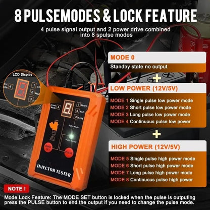 🔥 32% OFF | Universal Fuel Injector Tester Tool | Professional Automotive Injector Diagnostic Tester🚗