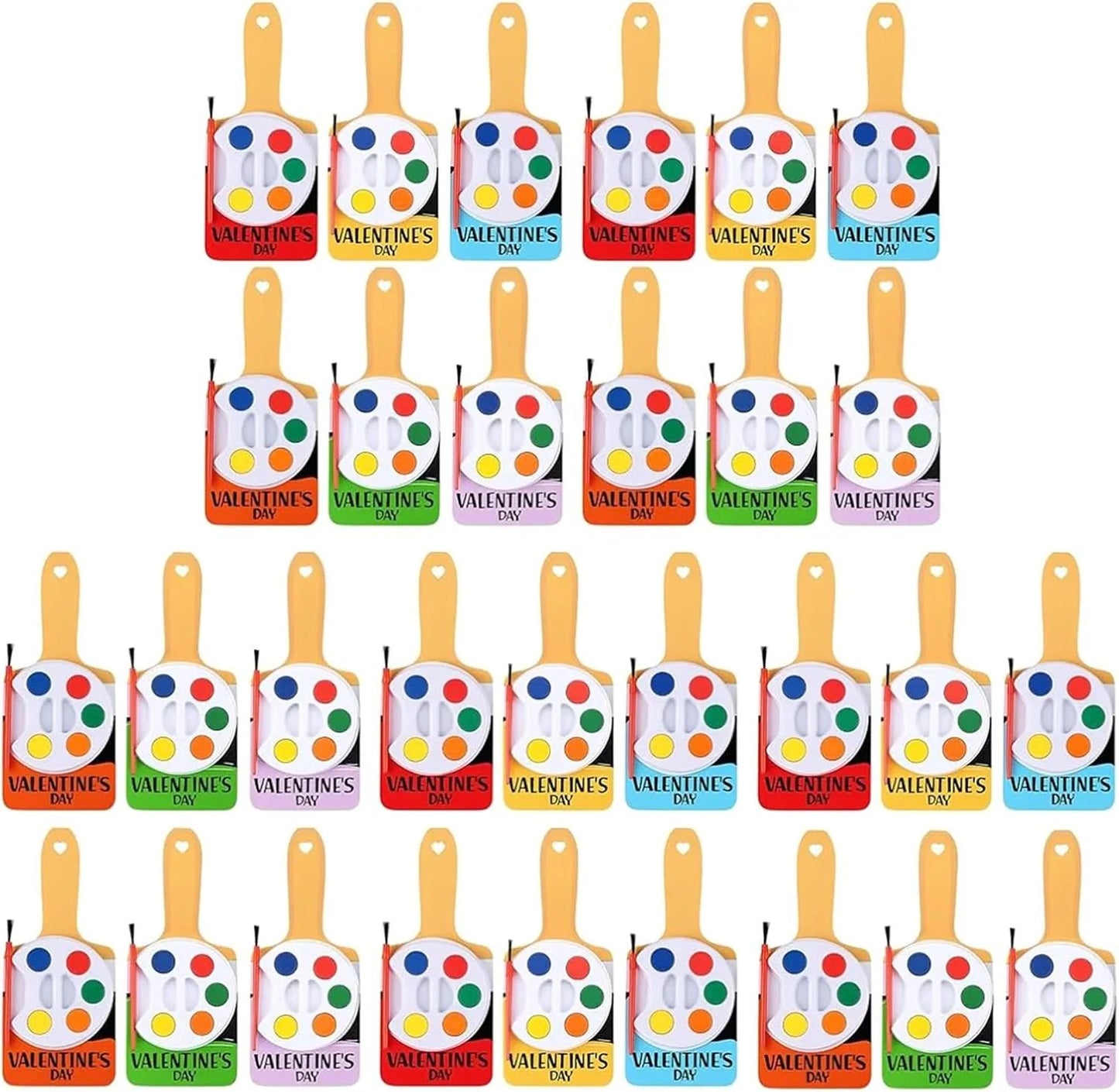 Mini Watercolor Paint Sets For Valentines Day Gifts