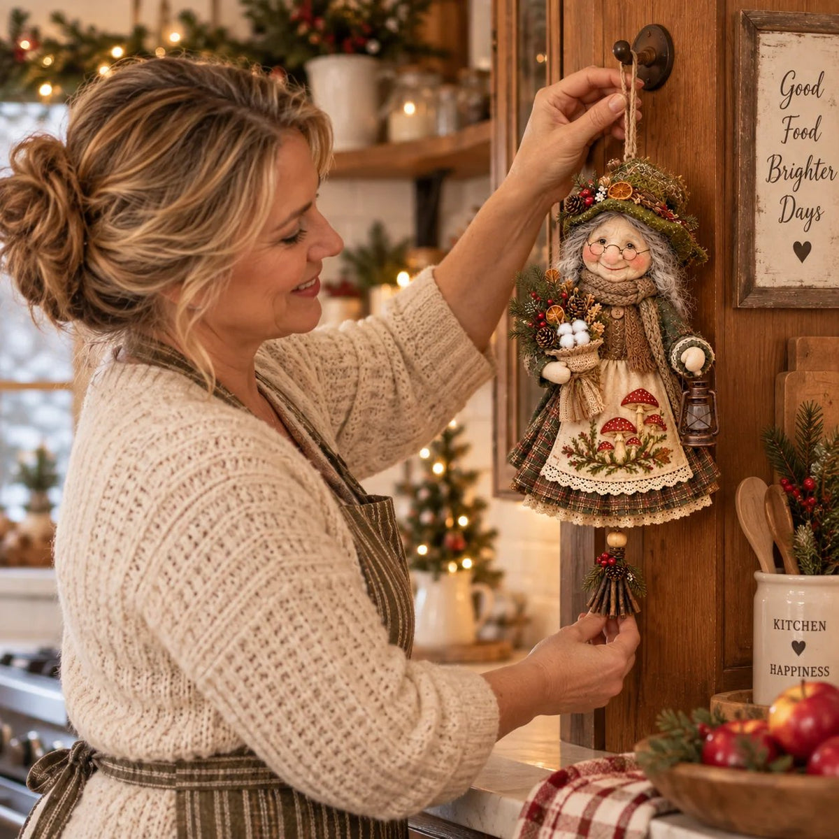 ⭐💝Handmade Good Luck Granny 🏠Chase Away Worries, Bring Home Warmth