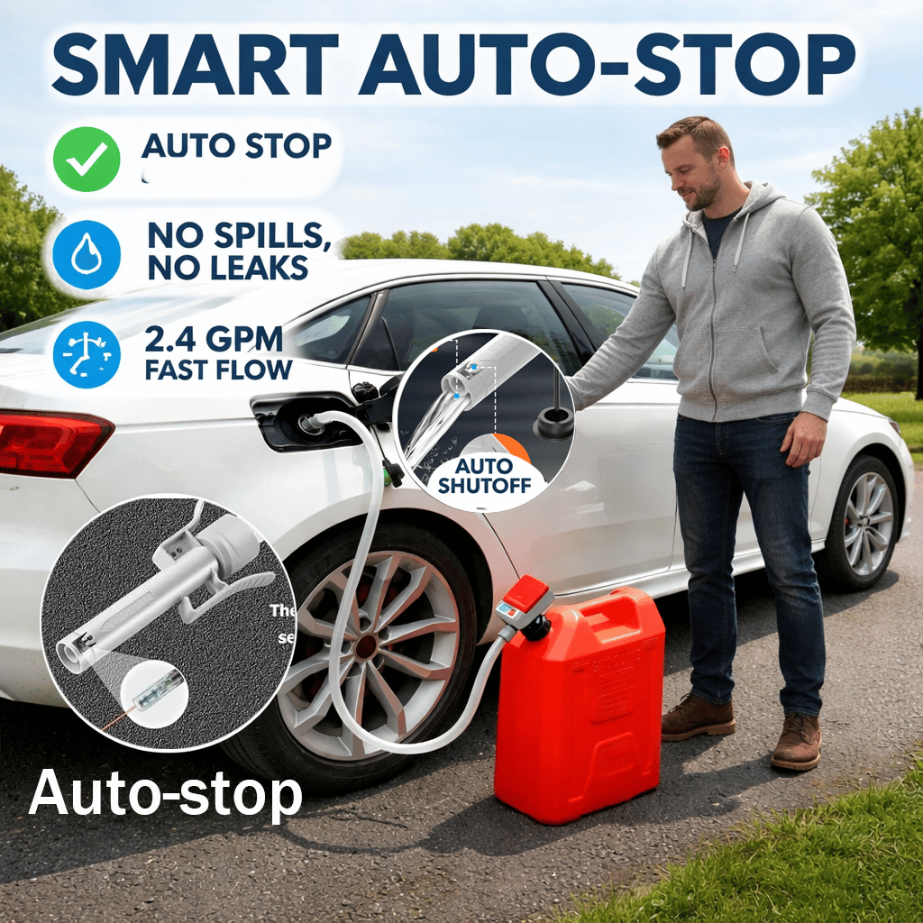 Portable Battery Powered Fuel Transfer Pump