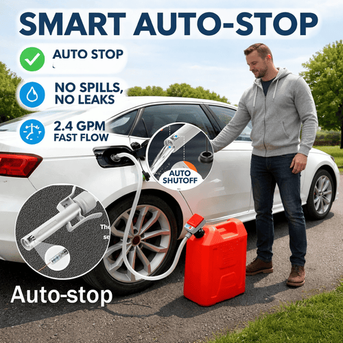 Portable Battery Powered Fuel Transfer Pump