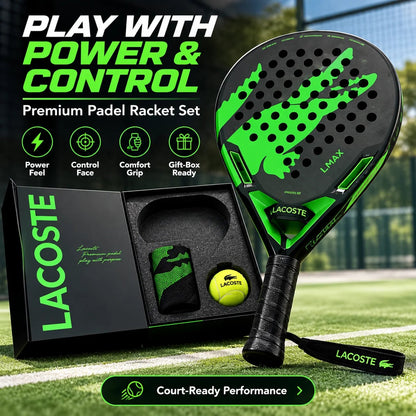🎾 Premium Padel Racket Set – Court-Ready Gift Box Set