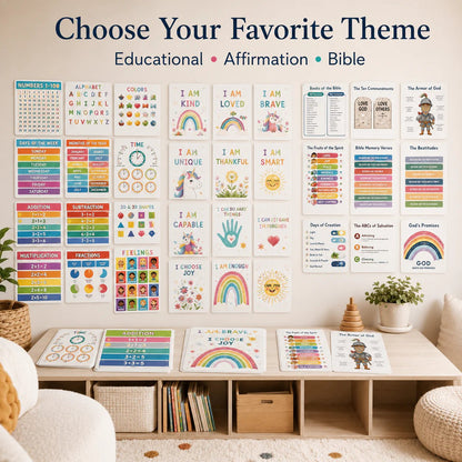 🌈 Preschool Head Start Learning Kit – Fun Early Education Activities for Confident Little Learners