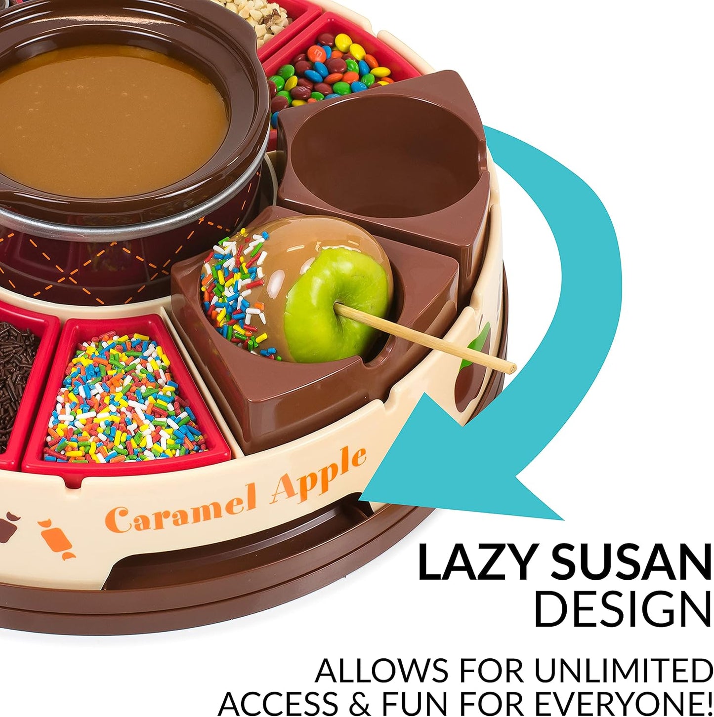 Electric Caramel & Chocolate Apple Party Maker