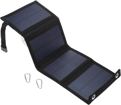 ☀️ 20W Portable Solar Panel Charger – Foldable Outdoor Power Source for Camping, Hiking & Emergency Charging