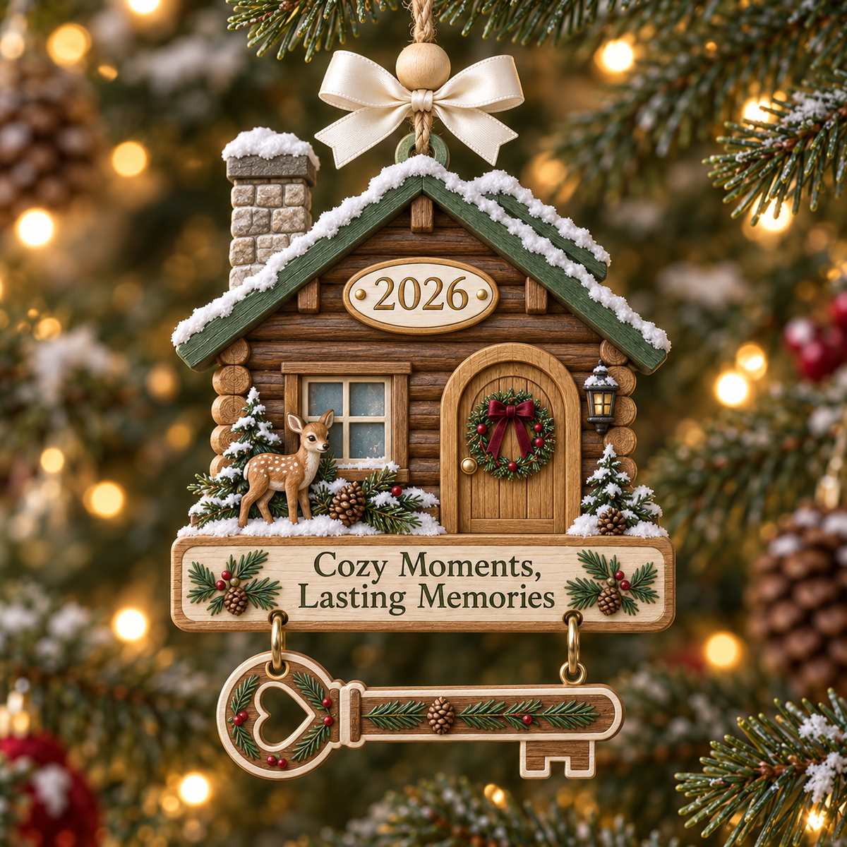2026 Christmas Home & Key Ornament Collection