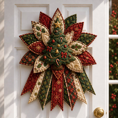 ⏳ Last Day 49% OFF – 🎄Beginner-Friendly Oversized Christmas Character Quilted Door Hanger Sewing Kit | Complete Kit with All Tools & Step-by-Step Guide Included 💕