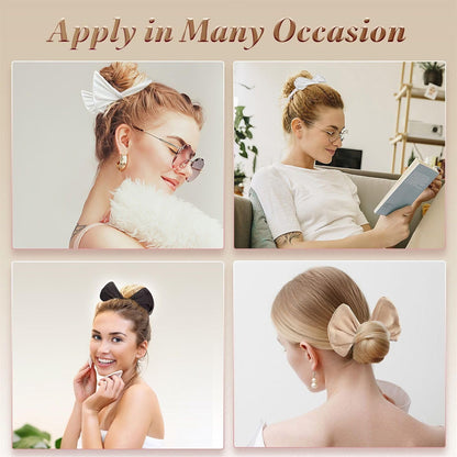 Hair Donut Bun Maker, French Twist for Women Girls