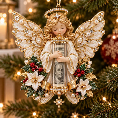 3D Angel Christmas Cash Gift Ornament – 6 Keepsake Designs