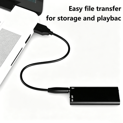 🎙️ HD Digital Voice Recorder & MP3 Player