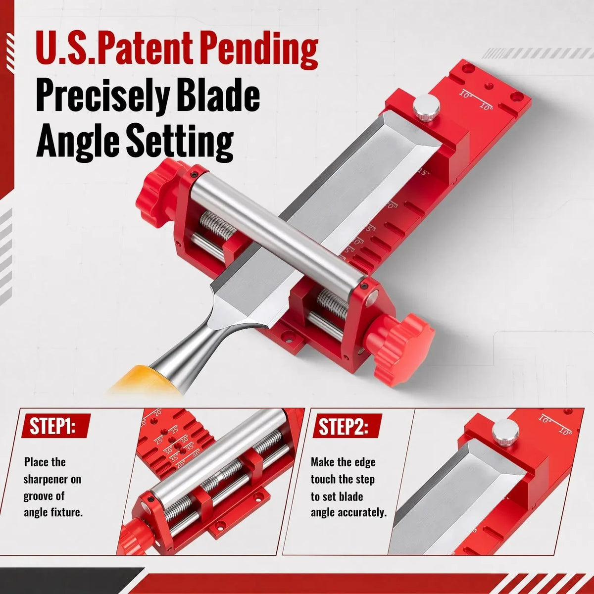 Adjustable Chisel Sharpening Jig 🔥 Precision Honing Guide for Perfect Edges