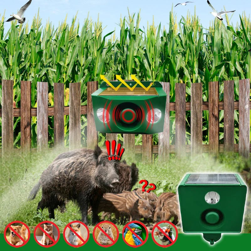 Powerful Solar Predator Deterrent Lights for Enhanced Protection