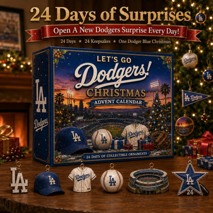 🎄 Let’s Go Dodgers! Baseball Christmas Advent Calendar