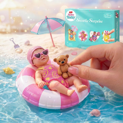 🎄 24-Day Mini Baby Surprise Advent Calendar – Mini Dolls & 20+ Accessories Christmas Countdown Gift