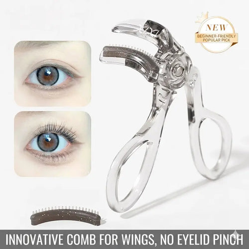 3 - PACK Wide-Angle Curler with Comb